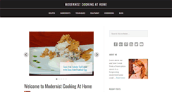Desktop Screenshot of modernistcookingathome.com